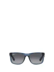 Ray-Ban Justin Square Frame Sunglasses 51 Gray