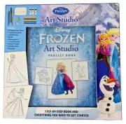 Disney Frozen Art Studio Project Book Draw and Paint