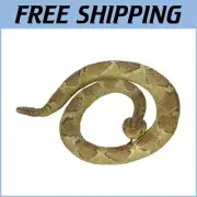 Realistic 36-Inch Rubber Diamondback Rattlesnake – Ideal for Backyard Scares