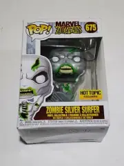 Funko Pop! Zombie Silver Surfer #675 Hot Topic Exclusive) *Minor Box Damage*