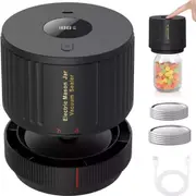 Electric Mason Jar Vacuum Sealer Kit -Wide and Regular Mouth Mason Jars