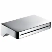 Fienza FORCHE BATH SPOUT 80x140mm 1/2 BSP Female Inlet, Brass CHROME SP8037