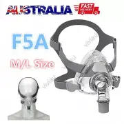 F5A Full Face Mask CPAP Nasal Mask for Sleep Apnea Size M /L AU Stock