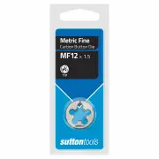 Sutton M4031207 - Button Die - Carbon: MF12 x 1.5mm 1" OD