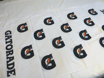 Gatorade Sideline Towel NEW WinCraft Cotton G Lighting Bolt