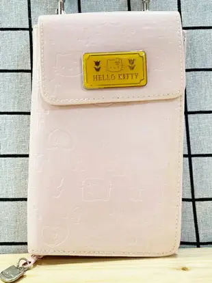 【震撼精品百貨】Hello Kitty 凱蒂貓 KITTY日本SANRIO三麗鷗斜背包/側背包-亮粉#08502 震撼日式精品百貨