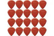 20 x Dunlop Max Grip Jazz 3 Red Nylon Gauge Guitar Picks Jazz III