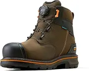 [ARIAT] Men's Stump Jumper 6" BOA Waterproof Composite Toe Work Boot