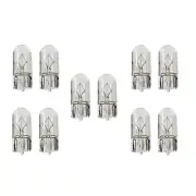 T10 12V W5W 4300k Standard Halogen Globes E4 Wedge 100Pcs