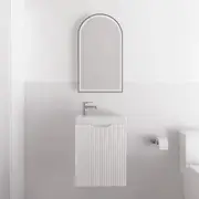 450*250*550mm Vienna Matt White Wall Hung Mini Vanity