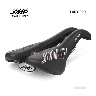 NEW Selle SMP LADY PRO Womens Saddle : BLACK - MADE IN iTALY!