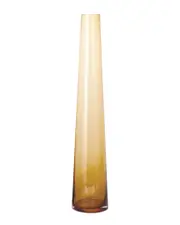 Global Views Small Glass Tower Vase