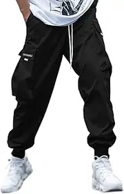 [Generic] Men's Athletic Sweatpants Active Workout Jogger Pants for Men with Pockets Casual Drawstring Gym Running Track Pant