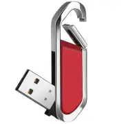 64GB USB Flash Drive Portable Metal Thumb Drive with Keychain USB 2.0 Memory ...