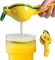 Handheld Juicer | Hand Juicer Citrus Squeezer | Anti-Slip Portable Vegetable Press For Kitchen Juice Camping Fitness Baby Food Prep Restaurant Use Easy Handling