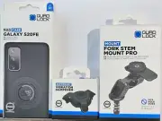 QUAD LOCK KIT GALAXY S20FE MAG Case, Dampener, FORK STEM Mount Pro *EXPRESS*