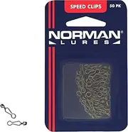 Norman Lures Speed Clips for Quick and Easy Fishing Lure Attachement