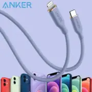 Anker Powerline III Flow USB C PD Charging Cable 6ft for iPhone 12 MFi-Certified
