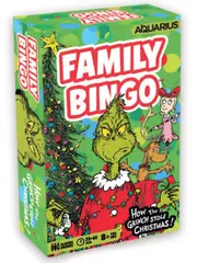 Dr. Seuss How The Grinch Stole Christmas! Family Bingo Game - 2 to 18 Players
