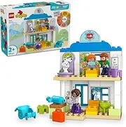 LEGO DUPLO First Time: Visit with The Doctor Playset, Baby & Toddler Early Development Toy with Emotion Cards, Montessori Set for 2+ Year Old Boys & Girls, Kids Toy Develops Social Skills 10449