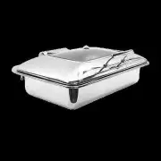 TableCraft CW40161 9 Qt. Induction Round Chafer Dish w/ Full Size Pan