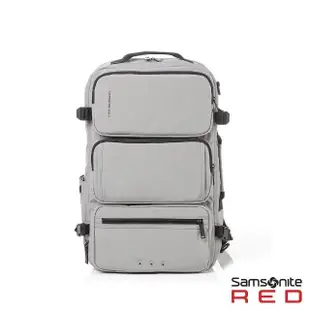 【Samsonite RED】MARSTON 都會休閒輕量尼龍可擴充多功能三用筆電後背包15.6吋(多色可選)