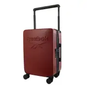 Reebok Hard Shell Suitcase Cabin - Wide Handle - 54cm - Wine - Expandable