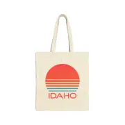 Idaho Cotton Canvas Idaho Tote Bag - Retro 80s