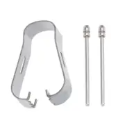 2Pcs Portable Metal Pen Refills with Round Tip and Secure Clip for Remarkable