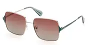 Max & Co. MO0072 32P Women’s Sunglasses Gold Size 56