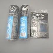 Sulky Super Solvy Embroidery Stabilizer And Totally Stable Tear Away Lot Of 3