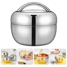 Soup Bowls Stainless Steel Thermal Lunch Box Office Child Snack Container