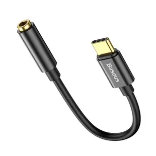 倍思 3.5mm耳機插孔 轉USB-C轉接器 轉接線 音頻轉接 Type-C轉接器 音樂轉接 耳機轉接 V19