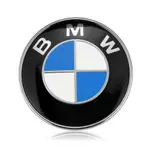 BMW 82 毫米 2 針寶馬汽車標誌鍍鉻前徽章標誌適用於寶馬引擎蓋