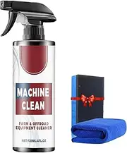 Machine Clean Spray, 120ML Tire Foam Spray, All Purpose Cleaner Car, for Car Tire Foam Polish & Refurbishment, Farm & Offroad Equipment (1pcs)