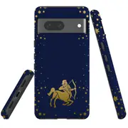 For Google Pixel 7 Case Tough Protective Cover Sagittarius Drawing