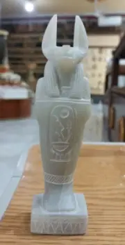 Egyptian Ushabti Ancient Anubis Statue Stone