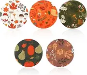 25pcs Adhesive Patches for Libre 2/3, Waterproof Sensor Covers Autumn Style CGM Sensor Patches Sweatproof Sensor Stickers Overpatch Compatible with Libre (Non-Porous)