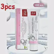 3 pcs Antibacterial toothpaste SPLAT, for care and whitening of sensitive teeth