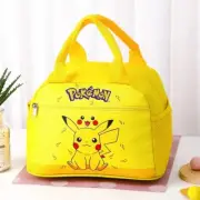 Pikachu Insulated Lunch Bag, Portable Lunch Box Storage Bag, Foldable Insulated