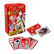 Coca-Cola Playing Cards & Dice Tin Set