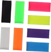 Non Skid Racket Grip Bands Flexible Silicone Overgrip Protector for Tennis Badminton Rackets Durable Wear Resistant Grip Rings for Tennis Lovers