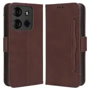 For Tecno Spark Go 2023 4g Wallet Case With Multiple Card Holder Pu Leather Stand Flip Phone Cover