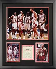 Legends Never Die Chicago Bulls Dynasty Framed Photo Collage, 16" x 20"
