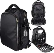 Multifunctional Hairdressing Tool Backpack Barber Bag Makeup Tool Backpack,Travel Cosmetic Storage Bag Scissor Pouch Hairdresser Tool