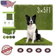 Low Maintenance Dog Grass Pad 3 x 5 FT - Perfect for All Seasons & Easy Cleanup