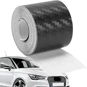 Car Carbon Fiber Tape - Anti Scratch Car Carbon Fiber Protective Film | Self-Adhesive Fibre Detailing Vinyl Wrap Tape for Car Protection, Car Door Edge Guard for Car, Bumper