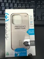 Speck Presidio2 Pro ClickLock MagSafe Case for iPhone 15 PRO Bleached Bone