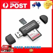 Micro USB OTG to USB 2.0 Adapter Micro SD Card Reader For Smartphones PC Cable