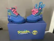 Infant SpongeBob timberland boots Size 8k